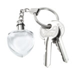 LLAVERO TRANSPARENTE YALO (MK 048 - METAL/ACRÍLICO)