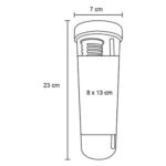 CILINDRO FRAISE NEGRO (T 227 - PLÁSTICO) - Image 2