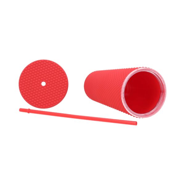 VASO MATE ROJO (T 228 - PLÁSTICO) - Imagen 4