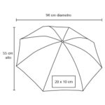 PARAGUAS DUAL MORADO (PM 03 - POLIÉSTER) - Image 2