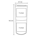 TERMO TAKE BLANCO (T 229 - ACERO INOXIDABLE/BAMBÚ) - Image 2