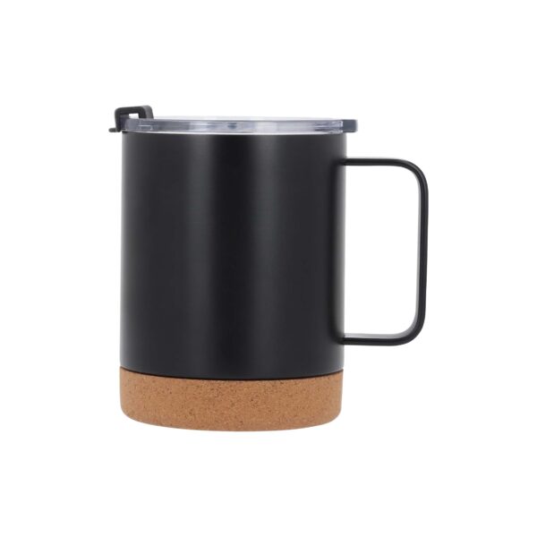 TAZA SUBER NEGRO (T 231 - ACERO INOXIDABLE/CORCHO)