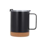 TAZA SUBER NEGRO (T 231 - ACERO INOXIDABLE/CORCHO)