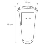 VASO TRITON NEGRO (T 217 - POLIPROPILENO) - Image 2