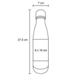 TERMO DAM BLANCO (T 233 - ACERO INOXIDABLE/CORCHO) - Image 2