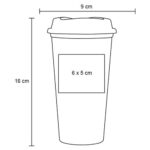 VASO SIRENA NARANJA (T 173 - POLIPROPILENO) - Image 2