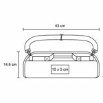 SET BRUNOISE NEGRO (HO 134 - MADERA / METAL) - Image 2