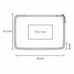 COSMETIQUERA CAMILA ROSA (CP 079 - POLIÉSTER) - Image 2