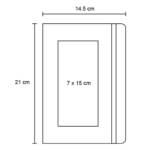 LIBRETA TIRAMISÚ MORADO (O 106 - POLIURETANO) - Image 2