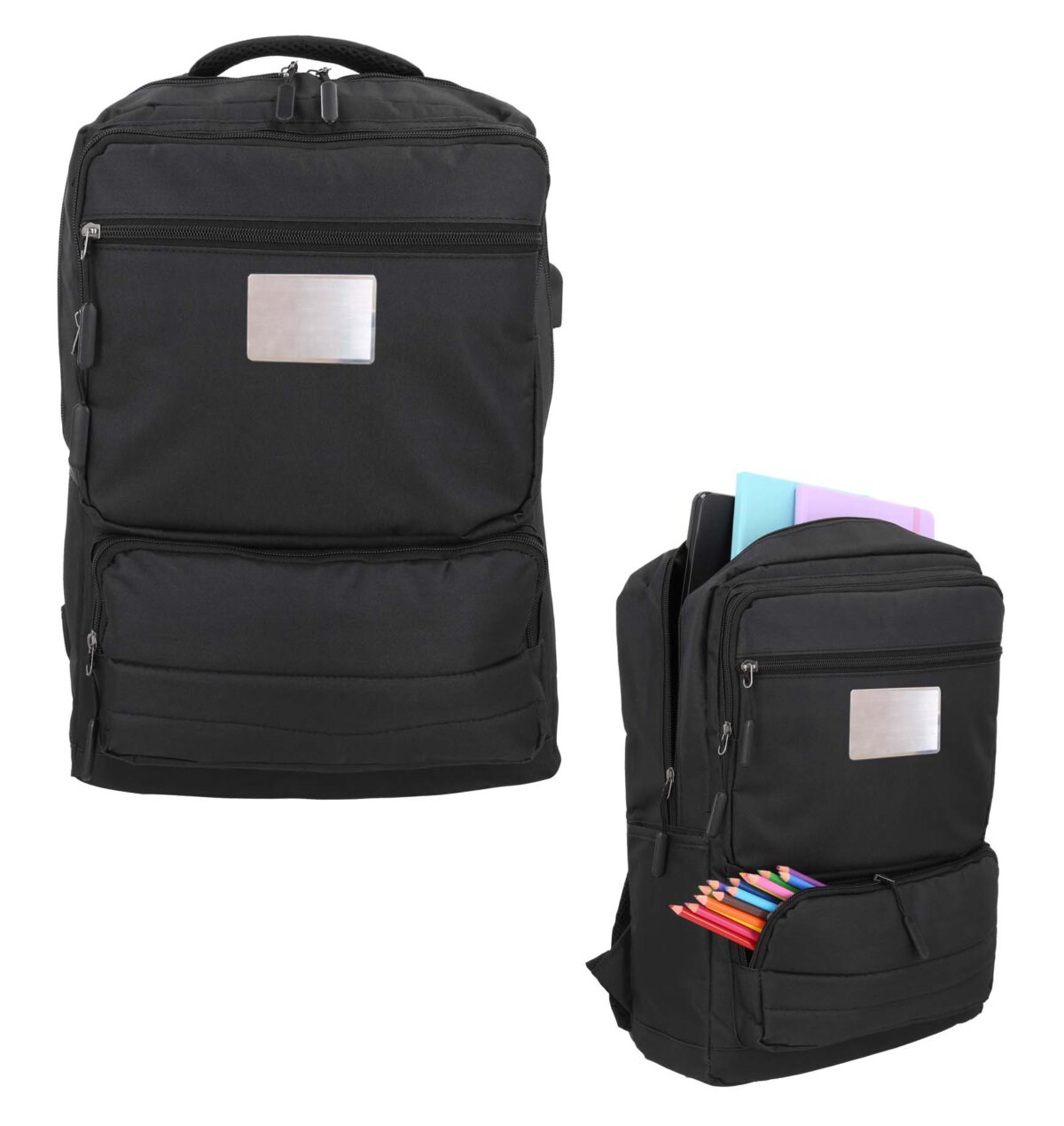 MOCHILA JASPER NEGRO (BL 181 - POLIÉSTER) - Image 3