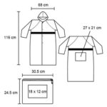 IMPERMEABLE STRATO NEGRO (PM 13 - POLIÉSTER) - Image 2