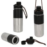 TERMO HIKE NEGRO (T 163 - ACERO INOXIDABLE / PLÁSTICO) - Image 3