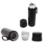 TERMO MAKAU NEGRO (T 164 - ACERO INOXIDABLE / PLÁSTICO) - Image 4