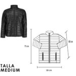 CHAMARRA ARONA NEGRO-XL (CH 002 - NYLON) - Image 6