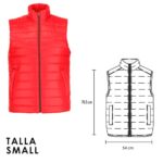 CHALECO CHARGER ROJO-SMALL (CH 003 - NYLON)