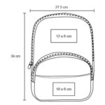 MOCHILA DORA NEGRO (BL 175 - NYLON) - Image 2