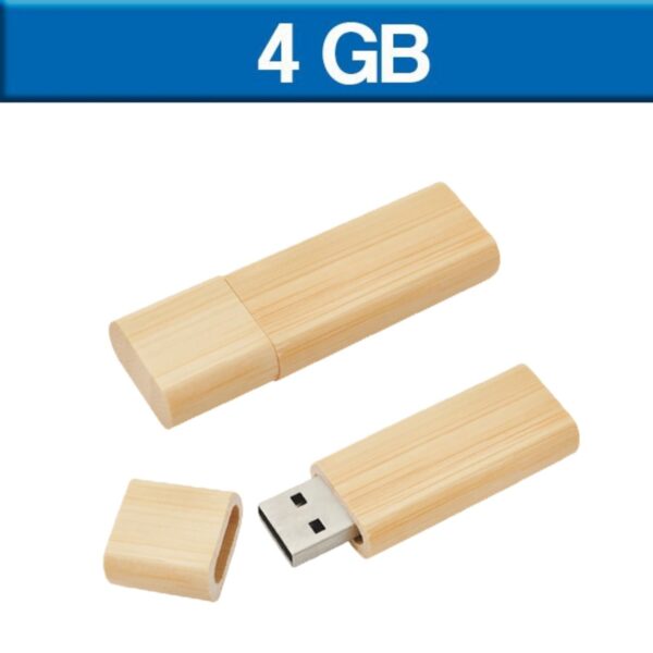 MEMORIA USB BAMBU 4GB (USB051-U) ECOLÓGICA