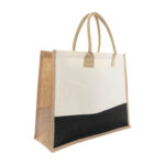 BOLSA NEGRO KAR (BL 234 - ALGODÓN / YUTE)