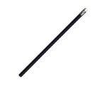 LAPIZ DE MADERA C/ARILLO Y GOMA 1024 NEGRO (MADERA / A090540 /  ARTICULOS PROMOCIONALES)