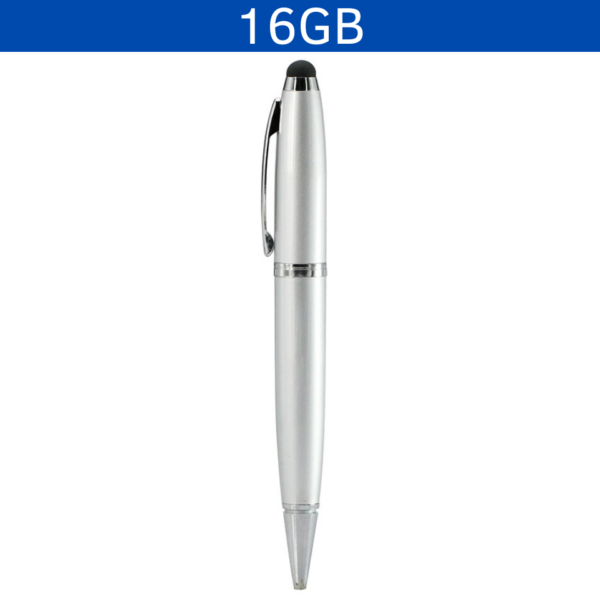 MEMORIA USB PEN STYLUS 16GB (USB229-U) PLATA