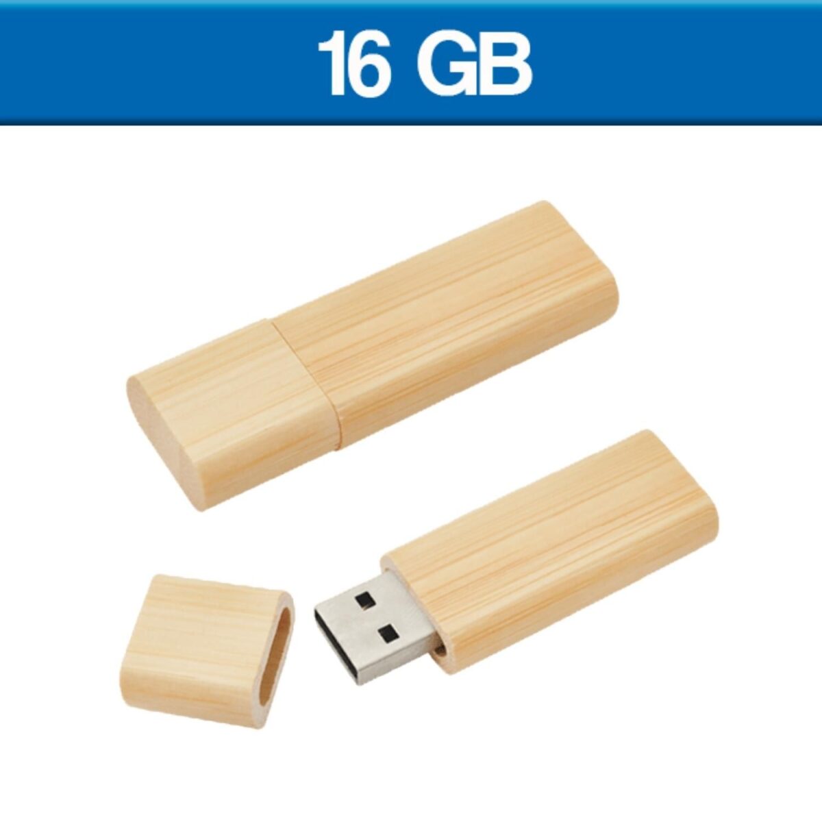 MEMORIA USB BAMBU 16GB (USB208-U) ECOLÓGICA - Image 1