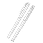 BOLÍGRAFO GOLDA PLATA (GL-22001 - PLÁSTICO)