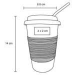 VASO FRAPPE AZUL (T 168 - ACERO INOXIDABLE / SILICÓN) - Image 11