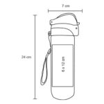 CILINDRO SOFT NEGRO (T 172 - PLÁSTICO RUBBER) - Image 2