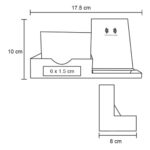 MULTIORGANIZADOR TURING NEGRO (SO 101 - PLÁSTICO) - Image 2