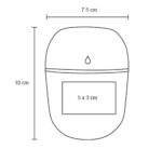 HUMIDIFCADOR VAPE BLANCO (HO 070 - PLÁSTICO) - Image 2