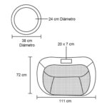 PORTERÍA IKER NEGRO (TL 011 - POLIÉSTER) - Image 2