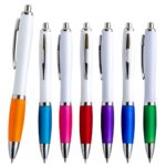 BOLÍGRAFO FARELL BLANCO (BP-2173B - PLÁSTICO)