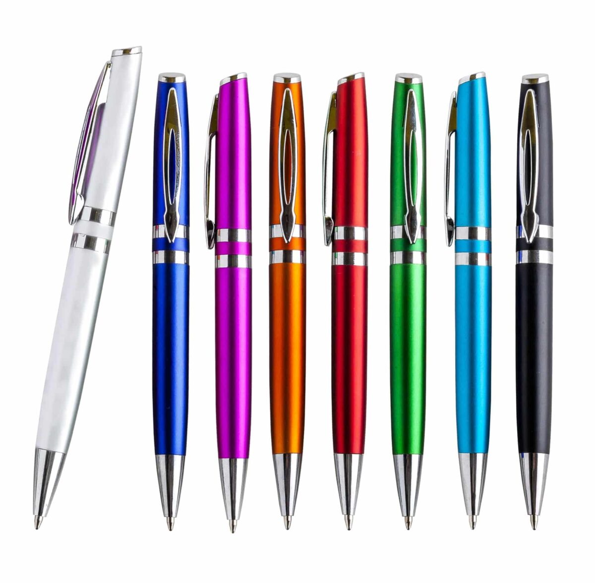 BOLÍGRAFO ZIBO AZUL (BP-5501C - PLÁSTICO) - Image 3