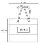 BOLSA BACALAR UNICO (BL 160 - ALGODÓN / YUTE) - Image 2