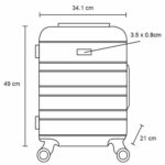 MALETA ODYSSEY BLANCO (BL 155 - PLÁSTICO) - Image 2