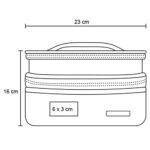 COSMETIQUERA JOLIE BLANCO (CP 085 - POLIÉSTER) - Image 2