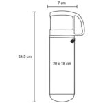 TERMO RIVERA BLANCO (SB 16 - ACERO INOXIDABLE/PLÁSTICO) - Image 2