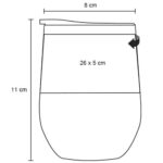 TERMO KAHLO BLANCO (SB 18 - ACERO INOXIDABLE) - Image 5