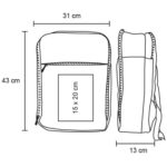 MOCHILA KENAN GRIS (BL 136 - POLIÉSTER) - Image 4