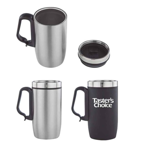 TAZA KORALE NEGRO (T 31 - ACERO INOXIDABLE) - Imagen 3