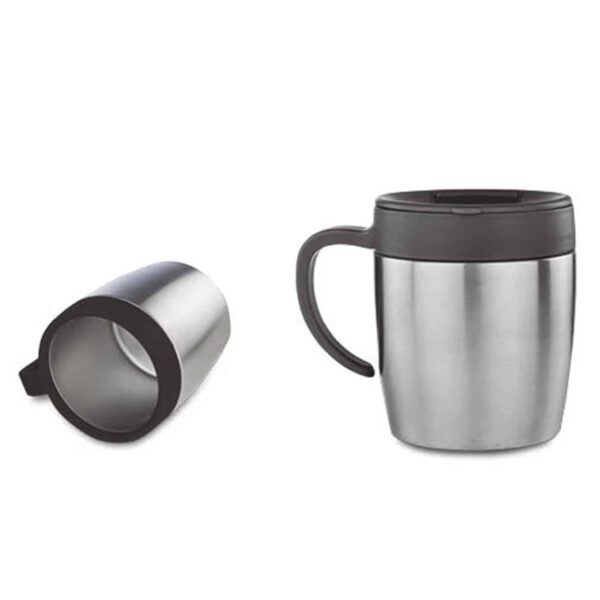 TAZA EVIN NEGRO (T 46 - ACERO INOXIDABLE) - Imagen 3