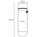 TERMO DIEGO GRIS (T 76 HUICHOL - ACERO INOXIDABLE) - Image 5