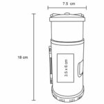 LINTERNA FARO NEGRO (HR 037 - PLÁSTICO/METAL) - Image 6