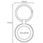 LLAVERO TOULON NEGRO (MK 035 - METAL) - Image 2