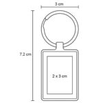 LLAVERO KUNCI PLATA (MK 037 - METAL) - Image 2