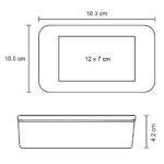 CONTENEDOR RAMEN NEGRO (HO 118 - POLIURETANO) - Image 2