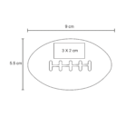 PELOTA AMERICANO CAFE (LP 08 - POLIURETANO) - Image 2