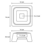 PLATO GUAU BLANCO (MA 009 - PLÁSTICO) - Image 2