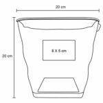 HIELERA EVIAN TRANSPARENTE (HO 093 - PLÁSTICO) - Image 2