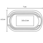 SOPORTE NOVA PLATA (SO 108 - PLÁSTICO/METAL) - Image 2